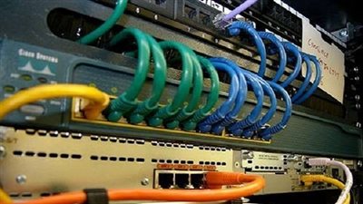 ضبط شبكتي توزيع إنترنت بدون ترخيص بالدقهلية 