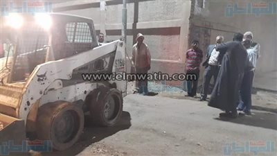 بالصور.. رئيس مدينة سرس الليان يتفقد أعمال تحسين البيئة بالمنوفية