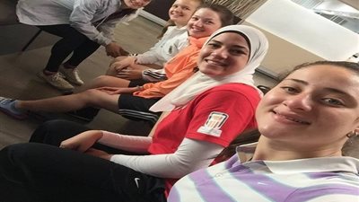 هداية ملاك في ألمانيا للإعداد للموسم الجديد للتايكوندو
