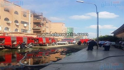 قوات الدفاع المدنى تسيطر على حريق بأحد مصانع الاستثمار ببورسعيد