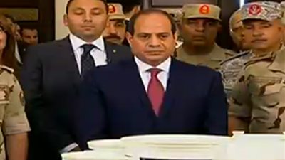 ث مباشر.. حضور السيسي الندوة التثقيفية للقوات المسلحة