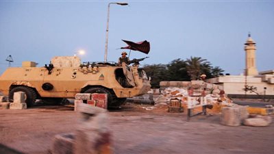 استشهاد 3 شرطيين فى صد هجوم إرهابى على فرع البنك الأهلى بسيناء