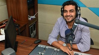 المذيع فادي إبراهيم ينعي 