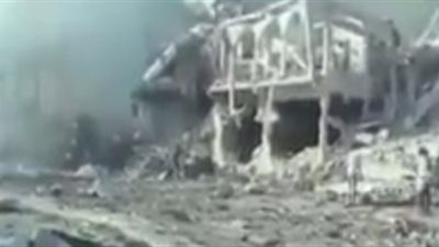 بالفيديو.. اللحظات الأولي من انفجار مقديشو
