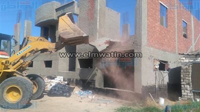 إزالة 22 حالة تعدِ على الأراضي الزراعية بكفر البطيخ