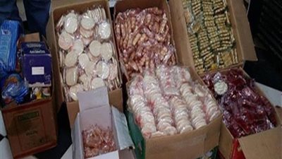 تموين الغربية: ضبط 160 كيلو حلوى 