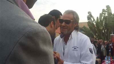 بالصور.. الفيشاوي يدعم الخطيب في انتخابات الأهلي