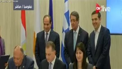 توقيع اتفاقيات تعاون ثلاثى بين مصر وقبرص واليونان فى السياحة