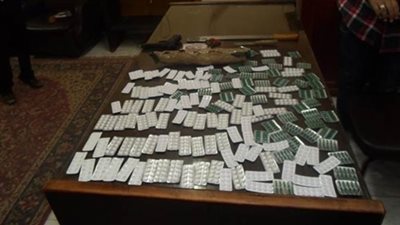 ضبط 40 ألف قرص مخدر غرب الإسكندرية