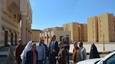محافظ البحر الأحمر يتفقد مشروع الإسكان الاجتماعي بشمال الغردقة