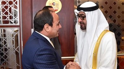 ولي عهد أبو ظبي معزيًا السيسي: نثق في قدرة مصر على دحر الإرهاب