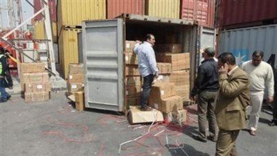 إحباط 10 محاولات تهرب جمركي لبضائع بقيمة مليون و 733 ألف جنيه 