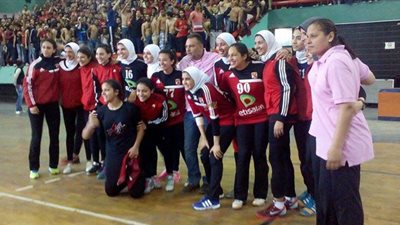 الأهلي يكتسح هليوليدو بدوري سيدات اليد