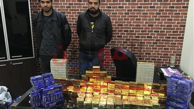 ضبط عاطلين وبحوزتهم 5000 قرص منشط جنسي بحلوان