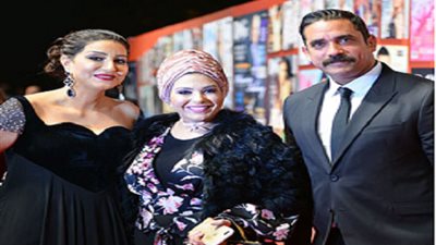 بالصور.. أمير كرارة ووفاء عامر وطارق لطفى وريهام عبد الغفور يصلون حفل دير جيست