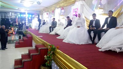 وزير الثقافة ومحافظ مطروح يشهدان حفل الزفاف الجماعي السنوي