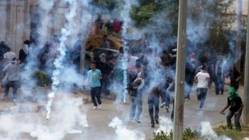 مواجهات جنين بفلسطين