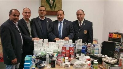 الجمارك تحبط محاولتي تهريب أدوية بـ 917.6 ألف جنيه في برج العرب