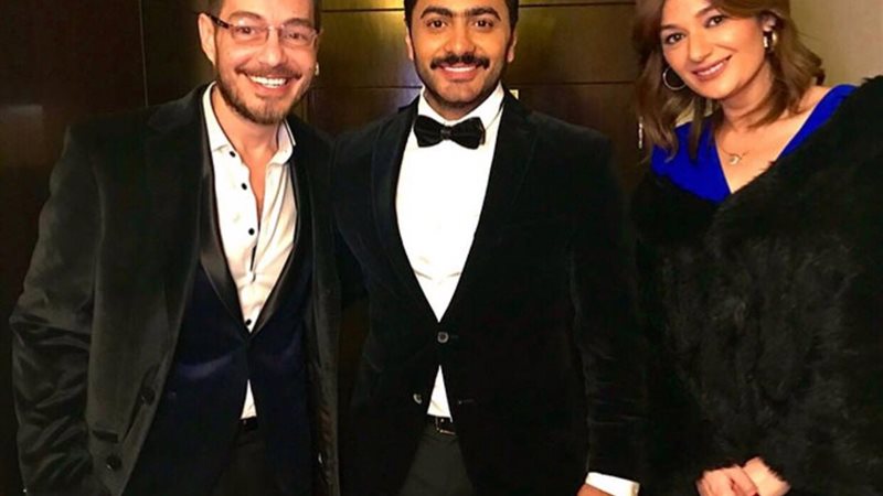 حفل تامر حسني اليوم