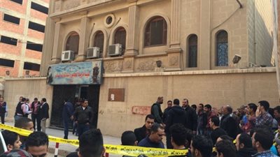 معاش استثنائي لأسر الشهداء كنيسة مارمينا بحلوان