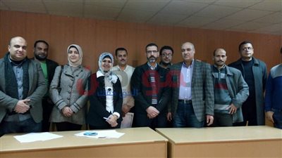 صور| اجتماع مديري بنوك الدم بكفر الشيخ