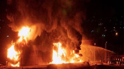 مجهولون يفجرون مصنع طوب خلف كمين أمني بالعريش