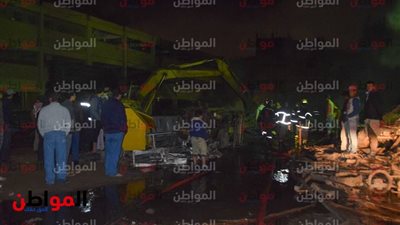 حريق الهرم..35 سيارة إطفاء..والصحة 19 مصابًا بالإختناق
