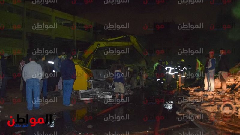 حريق الهرم 