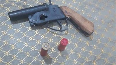 القبض على فلاح لحيازته سلاح ناري بطوخ 