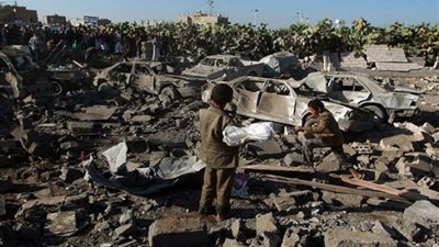 طيران التحالف يشن 4 غارات على مواقع الحوثيين