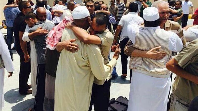 الافراج عن المساجين