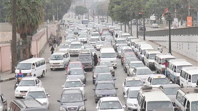 المرور| كثافة عالية بمحاور وميادين القاهرة