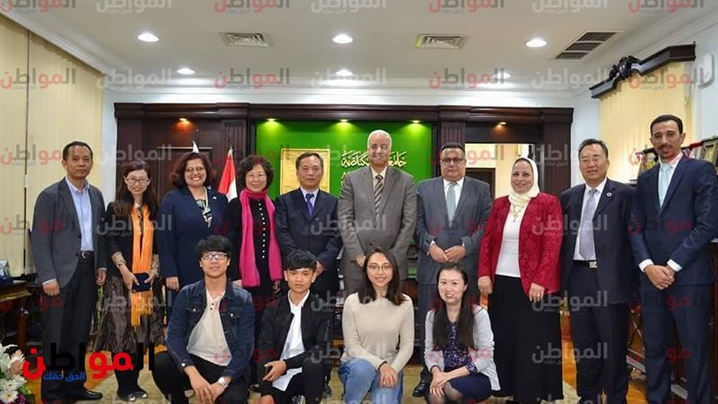 وفد جامعة ننغشيا