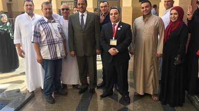 صور| أبو زهاد من قنصلية جدة: المصريون بالخارج يدعمون السيسي
