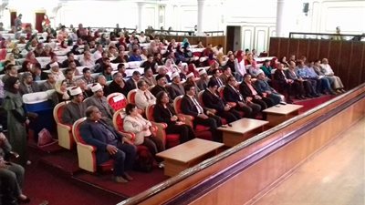 فيديو| محافظ بني سويف يشيد بمجهودات القبطية الانجيلية في حضور أندرية زكي