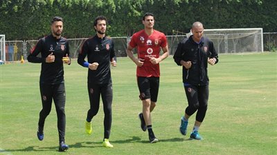 حارس جديد في مران الأهلي