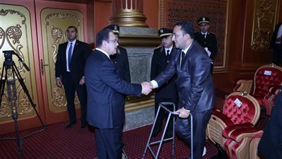 صور| وزير الداخلية يكرم المصابين والمتميزين بوزارة الداخلية