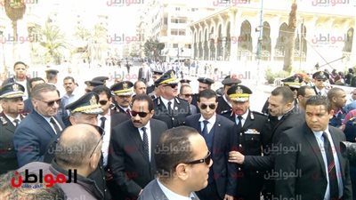 تشييع جنازة شهيدي انفجار المعسكر الروماني بالإسكندرية