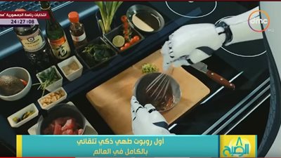 فيديو| لربات البيوت.. روبوت يطهو ويغسل 