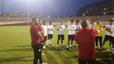 مران خفيف للمنتخب الاولمبي استعدادًا لمباراة السعودية