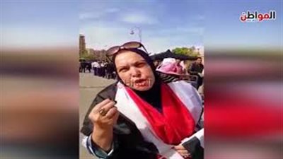 انتخابات الرئاسة 2018| فيديو.. شقيقة سامي عنان تدلي بصوتها في مصر الجديدة