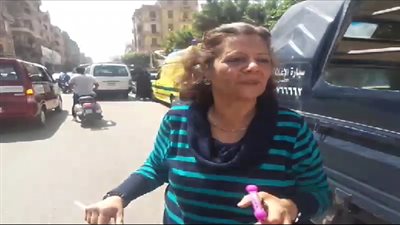 مواطنة أمام لجان التصويت فى انتخابات الرئاسة 2018: أنا هنا عشان مصر