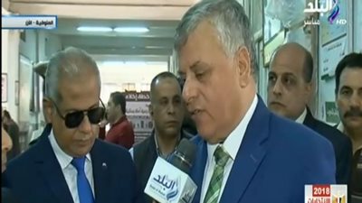 مدير أمن المنوفية مطالبا الأهالي بالمشاركة: التأمين على أعلى مستوى