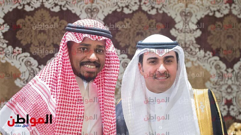 من حفل زفاف خالد