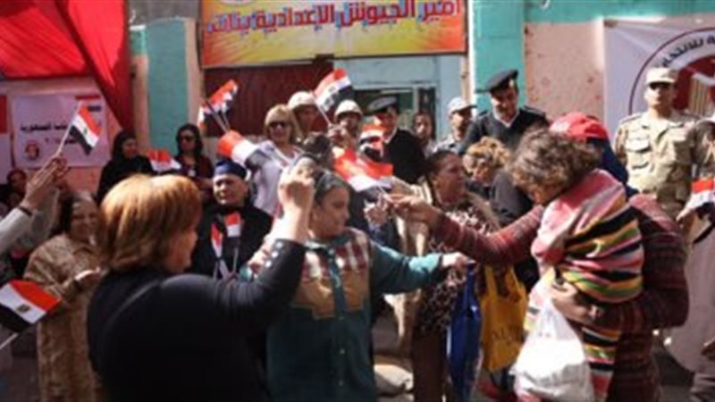 فرحة الناخبين بالأجواء