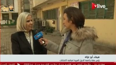 جامعة الدول: التطوع النسائي تصدر المشهد أمام لجان انتخابات الرئاسة 2018..فيديو