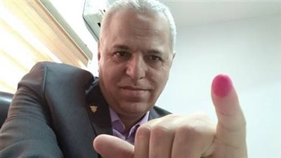 أشرف عامر يدلى بصوته في الانتخابات الرئاسية