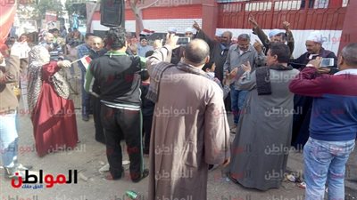انتخابات الرئاسة المصرية 2018 بالطبلة والمزمار في شبرا الخيمة 
