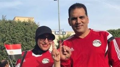 جمال الغندور يدلى بصوته فى الانتخابات الرئاسية 2018