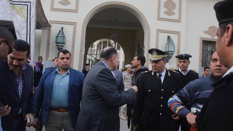 مدير أمن الجيزة اثناء